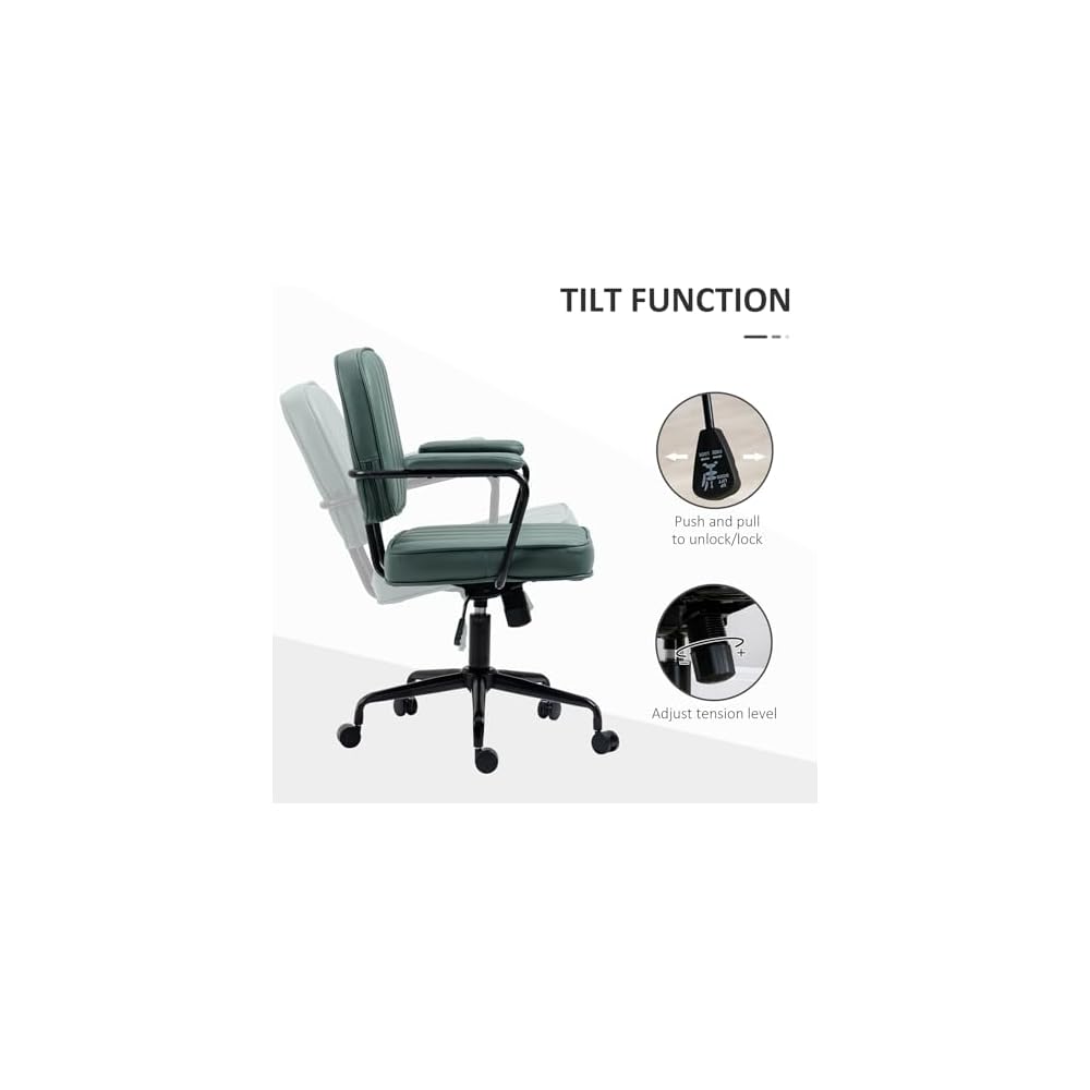 Desk Chair Comfy Simple Modern Office Desk Chair Comfy Computer Chairs Office Desk Chair Ergonomic Office Chair for Home, Bedrooms, Office, Study, Student