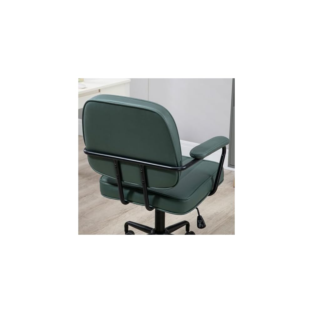 Desk Chair Comfy Simple Modern Office Desk Chair Comfy Computer Chairs Office Desk Chair Ergonomic Office Chair for Home, Bedrooms, Office, Study, Student